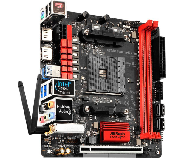 ASRock Fatal1ty AB350 Gaming-ITX/AC - 458393 - zdjęcie 2